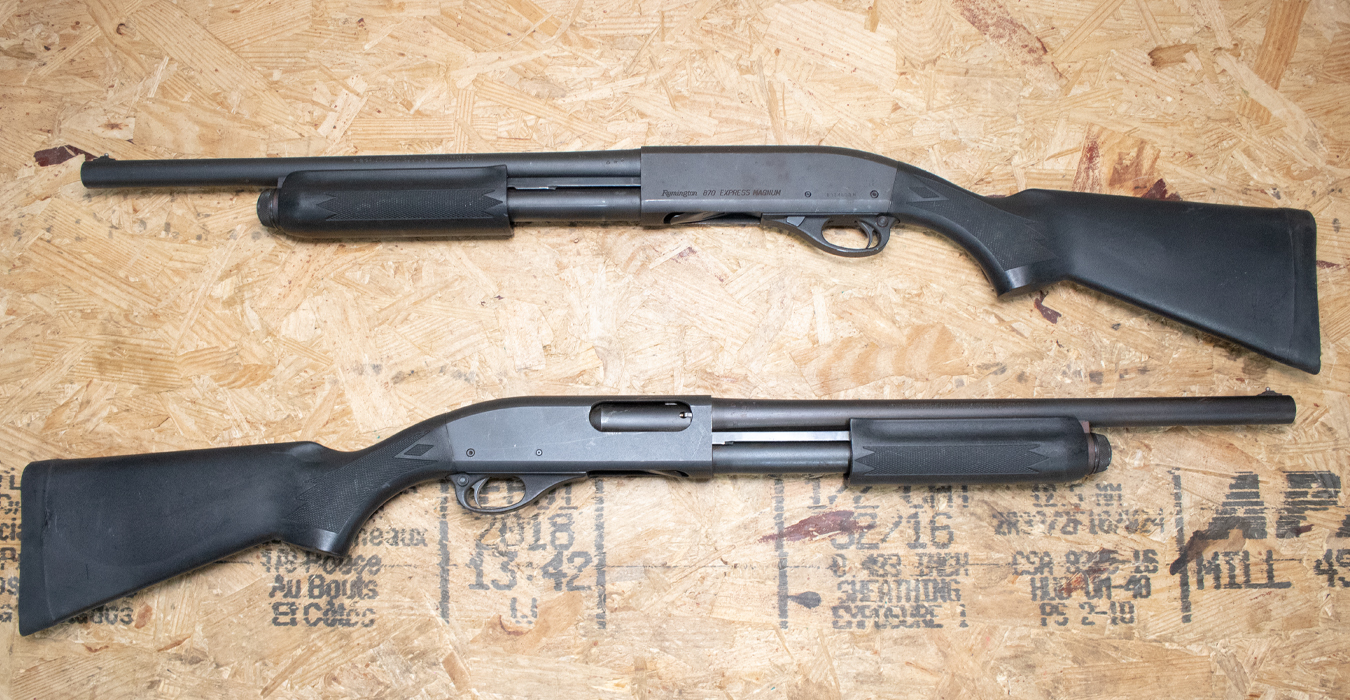 REMINGTON 870 Express Magnum 12 Gauge Police Trade-in Shotguns